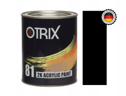 Автоэмаль Акриловая «Otrix» 2к Acryl Paint, Черная 601, 1л