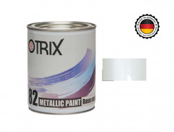 Автоэмаль Базовая «Otrix» 1к 82 Metallic Paint Base, Металлик, Белая, 750мл