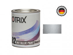 Автоэмаль Базовая «Otrix» 1к 82 Metallic Paint Base, Металлик, Серебристая 640, 750мл