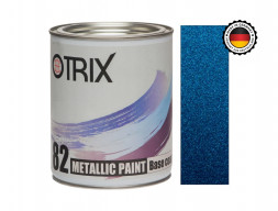Автоэмаль Базовая «Otrix» 1к 82 Metallic Paint Base, Металлик, Синяя 445, 1л