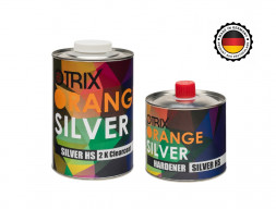 Лак Акриловый «Otrix» 2К Orange Silver HS 2:1 с Отвердителем, 1л
